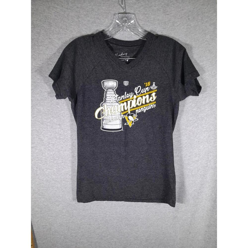 Newbury Collection Tshirt Medium‎ Pittsbugh Penguins Stanley Cup '16